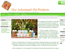 Tablet Screenshot of docackermans.com